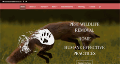 Desktop Screenshot of pestwildliferemoval.com
